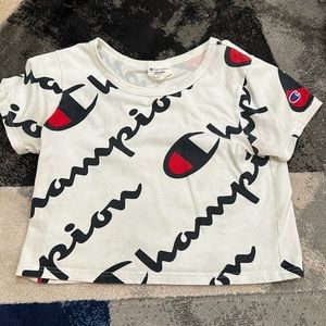 Cropped champion tshirt